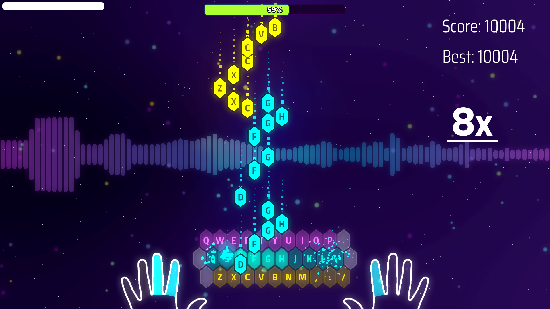 Keyboard Rush screenshot