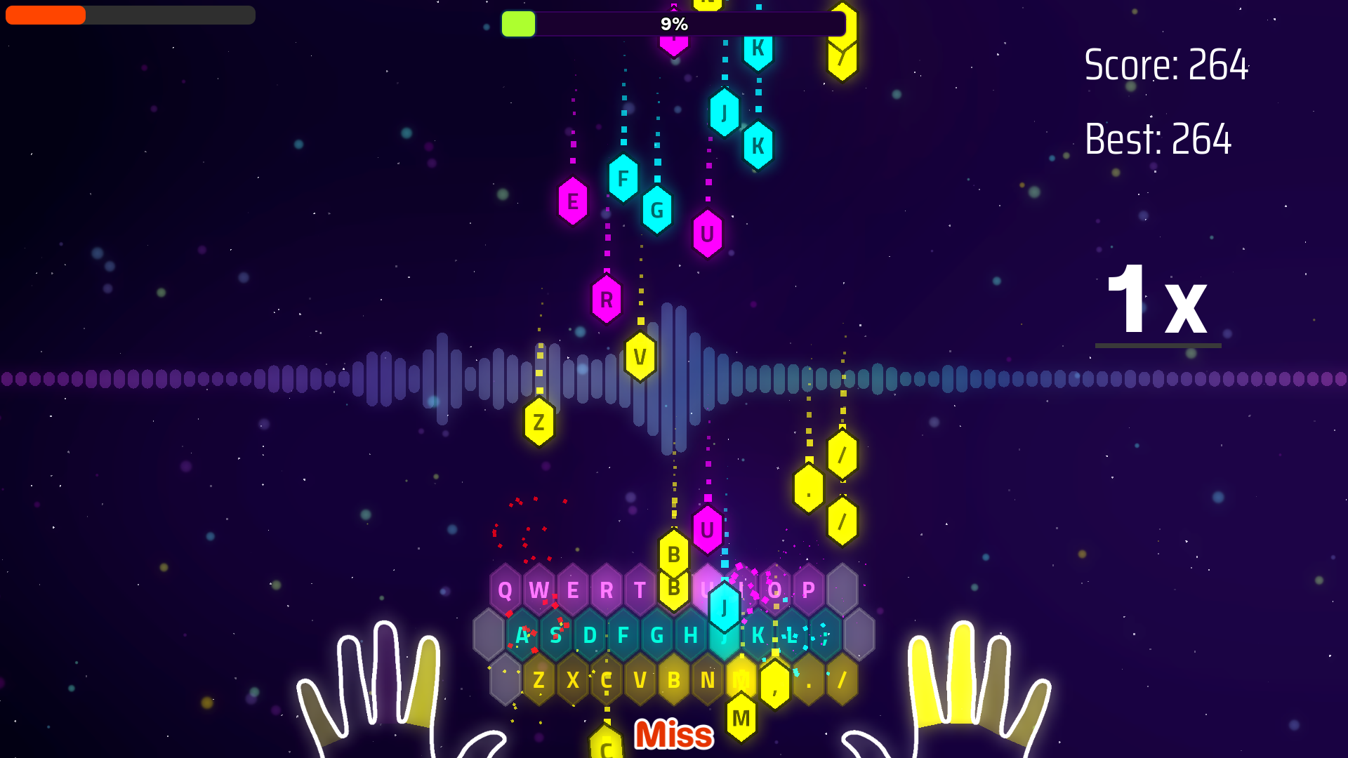 Keyboard Rush screenshot