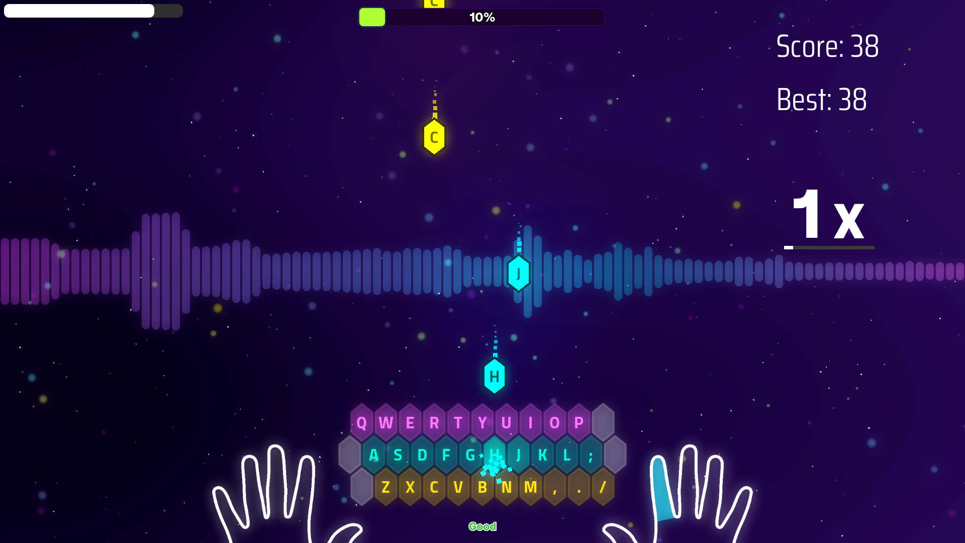 Keyboard Rush screenshot